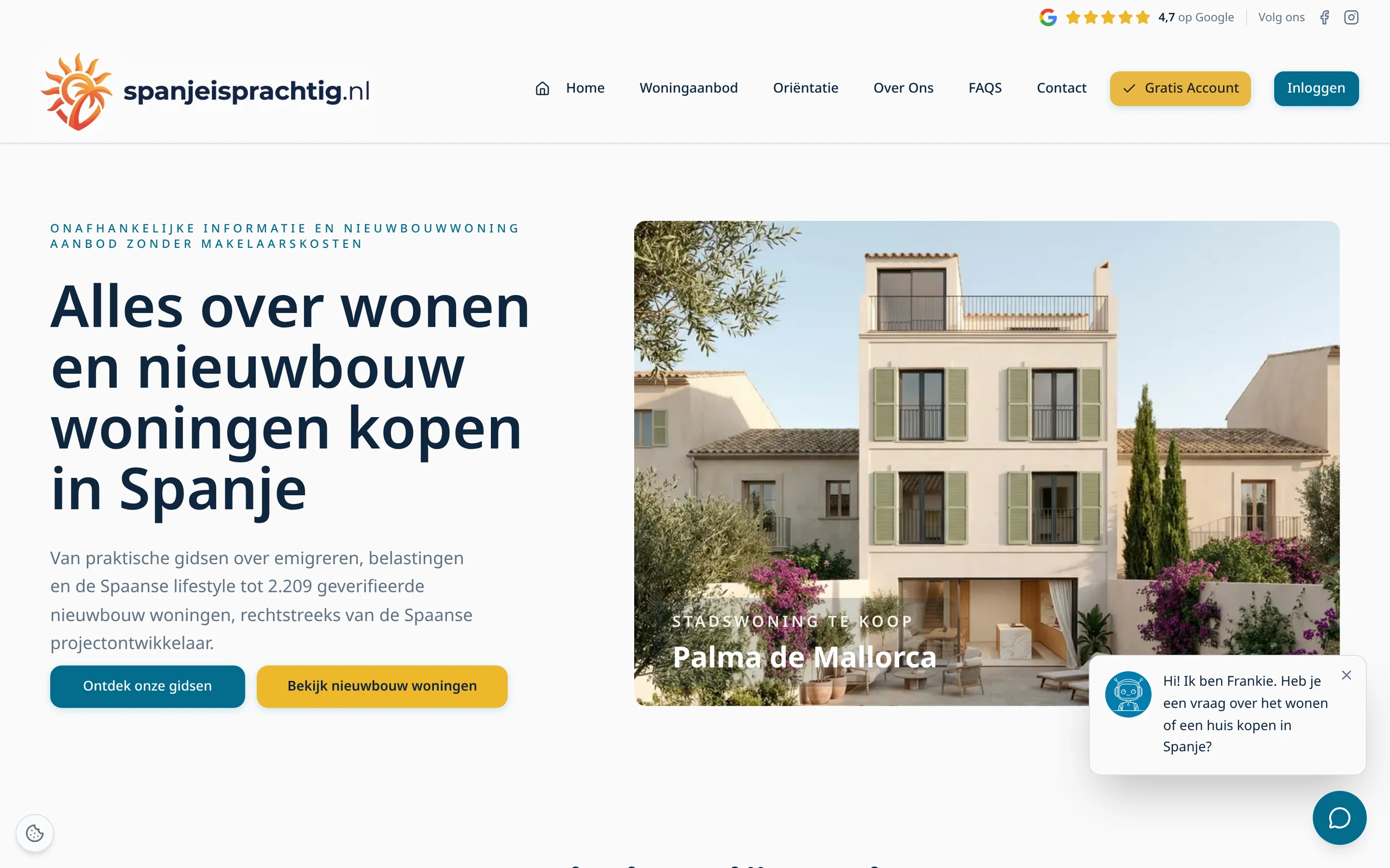 Spanje is Prachtig — website