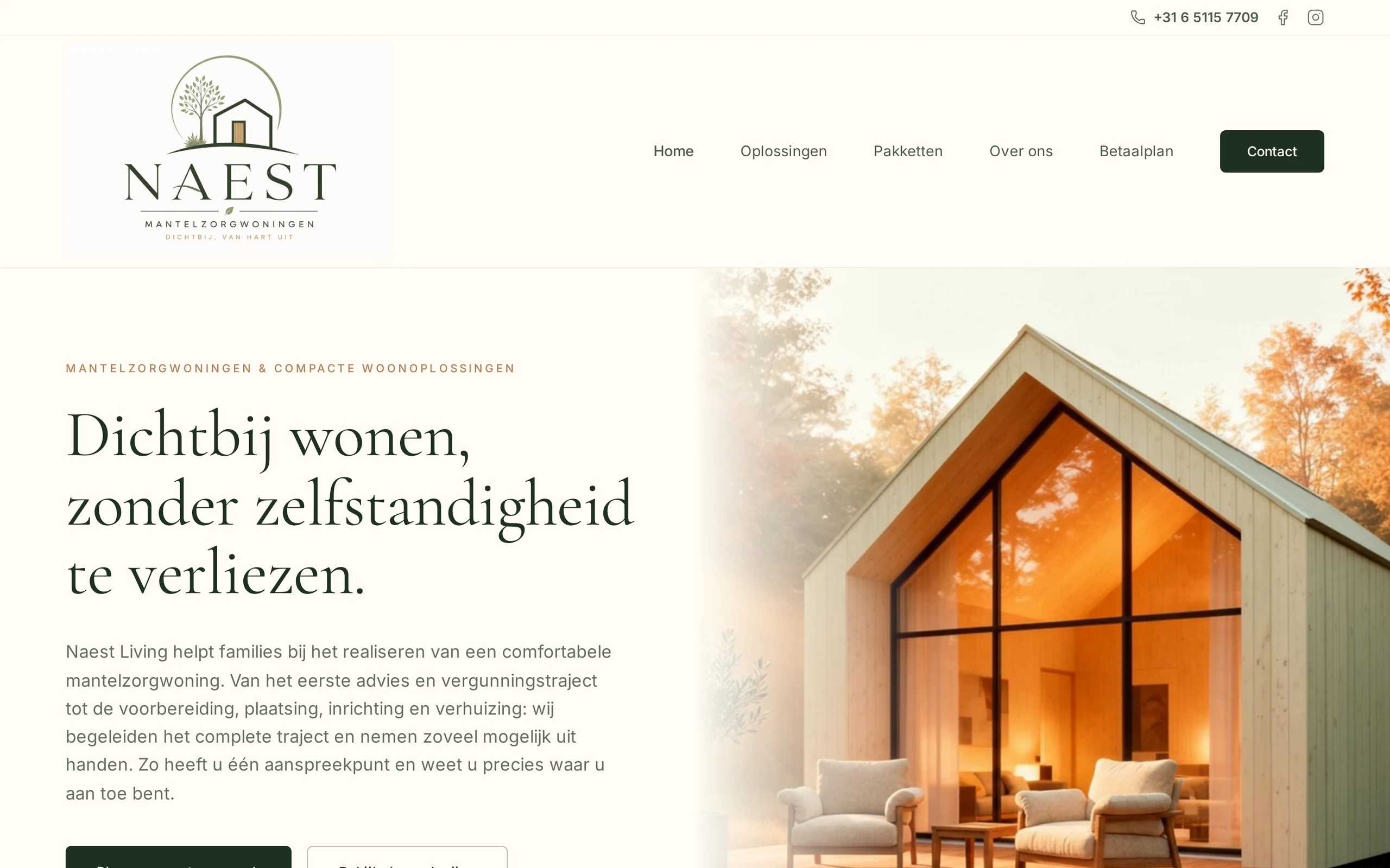 Naest Living — website